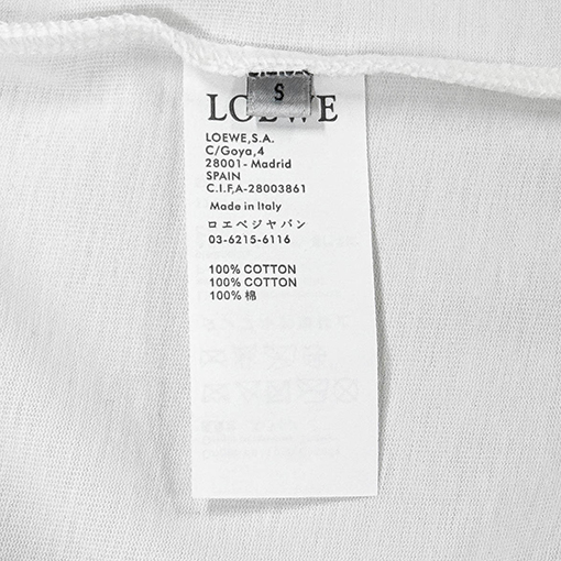 ロエベスーパーコピー デジタルプリント半袖Tシャツ