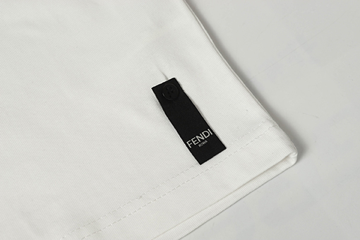 フェンディ25SS FFロゴプリント半袖Tシャツ