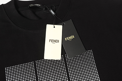 フェンディ25SS FFロゴプリント半袖Tシャツ