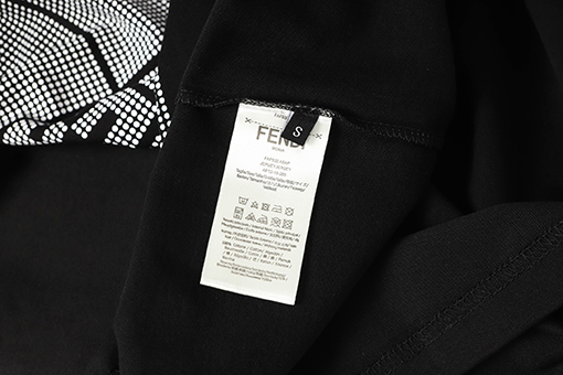 フェンディ25SS FFロゴプリント半袖Tシャツ