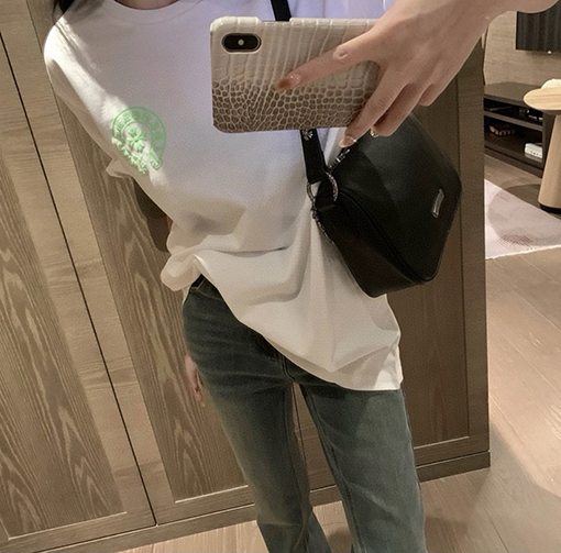 クロムハーツ梵字馬蹄プリント半袖Tシャツ