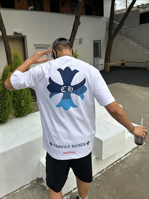 クロムハーツ プリント半袖Tシャツ