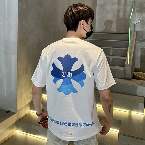 クロムハーツ プリント半袖Tシャツ