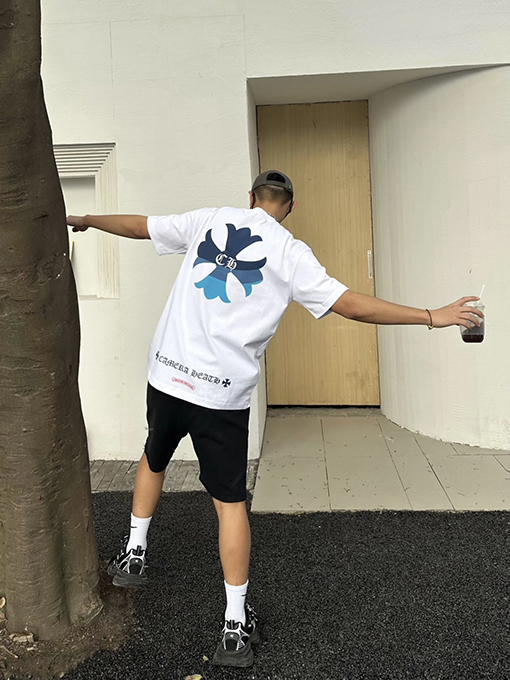 クロムハーツ プリント半袖Tシャツ