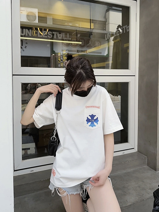 クロムハーツ プリント半袖Tシャツ
