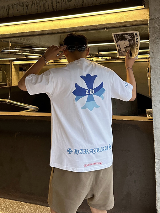 クロムハーツ プリント半袖Tシャツ