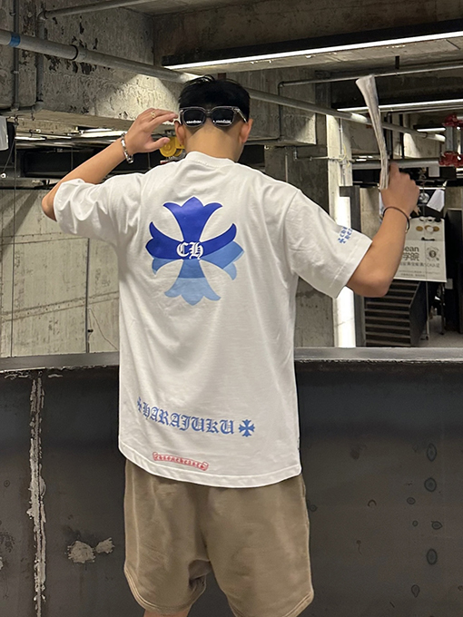 クロムハーツ プリント半袖Tシャツ