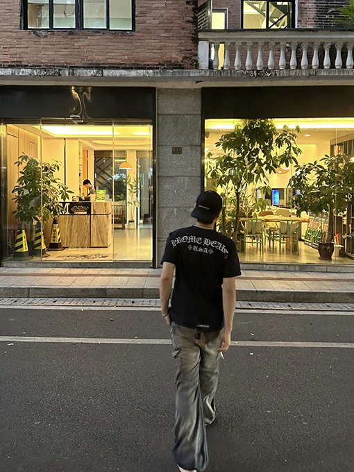 クロムハーツロゴプリント半袖Tシャツ