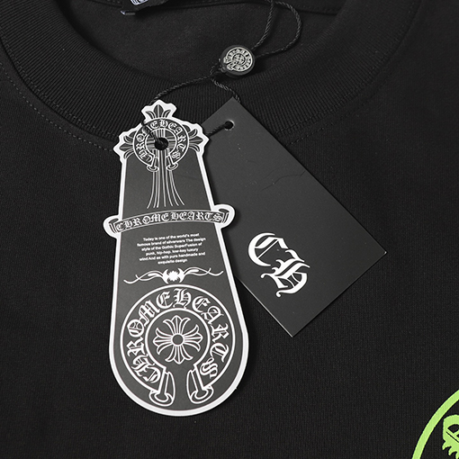クロムハーツスーパーコピークロス・シックスカラープリント半袖Tシャツ