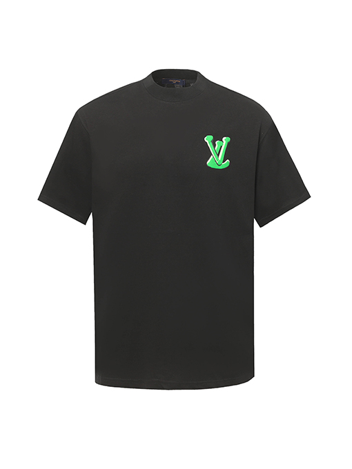 ルイヴィトン新作プリント半袖Tシャツ 