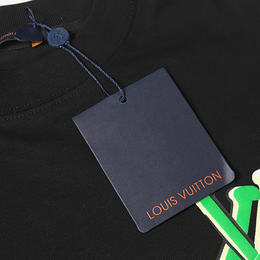 ルイヴィトン新作プリント半袖Tシャツ 