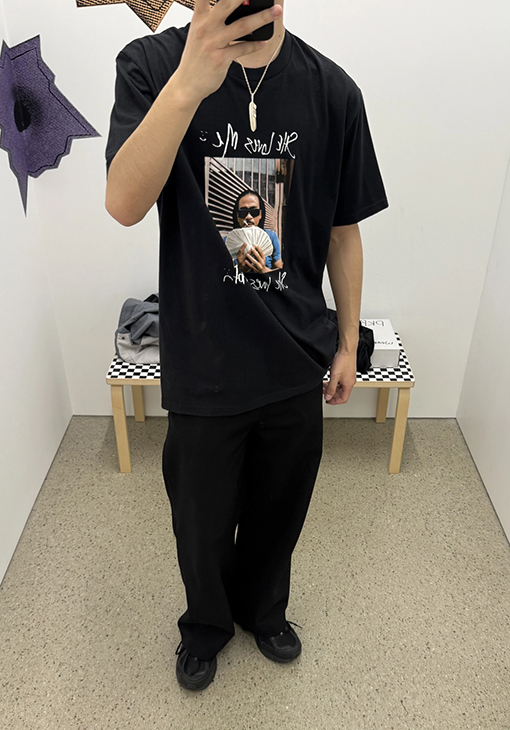 シュプリームコピー SUPREME SS25 MAX B TEE人物プリント半袖Tシャツ