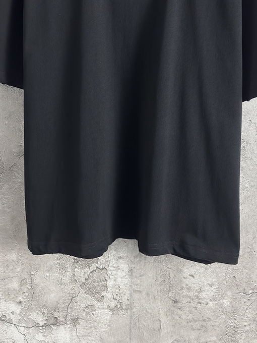 バレンシアガコピーIDカードデザインプリントTシャツ