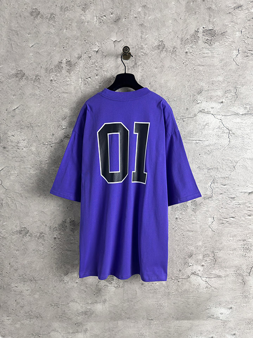 バレンシアガスポーツジャージ01番番号入りTシャツ