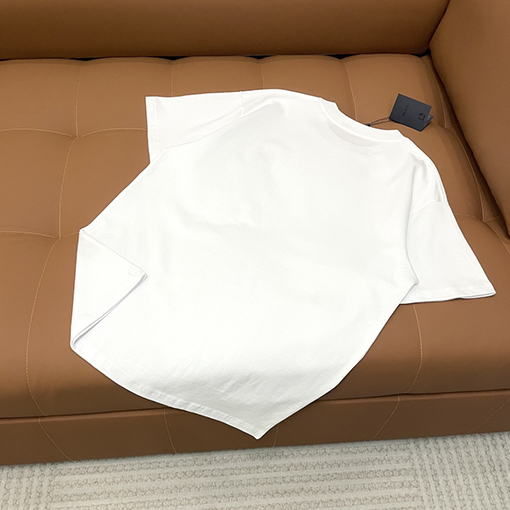 プラダロゴ字母入りクルーネックTシャツ