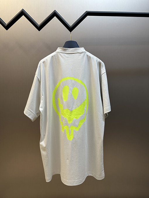 バレンシアガエイリアンプリント 半袖Tシャツ