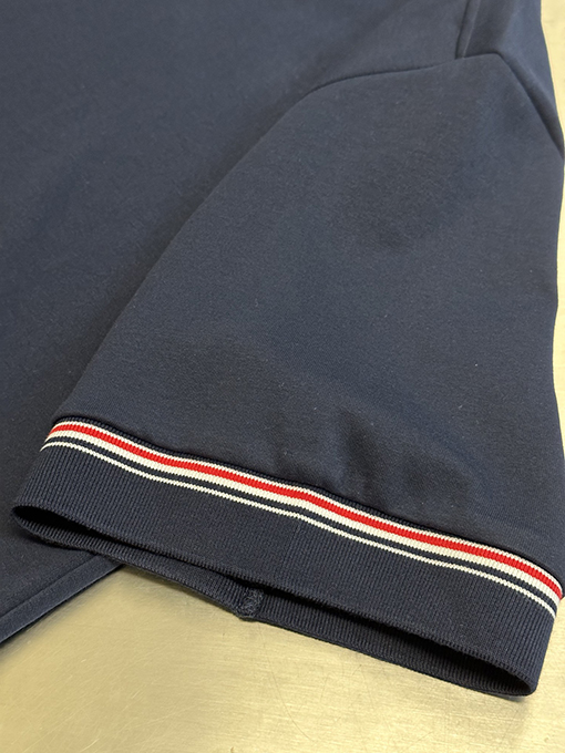 トムブラウンコピータグデザイン コットン半袖Tシャツ