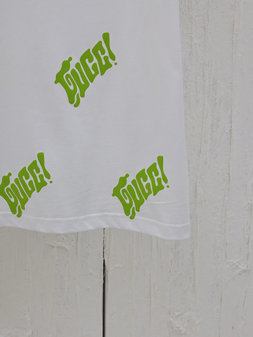 グッチロゴ入り半袖Tシャツ