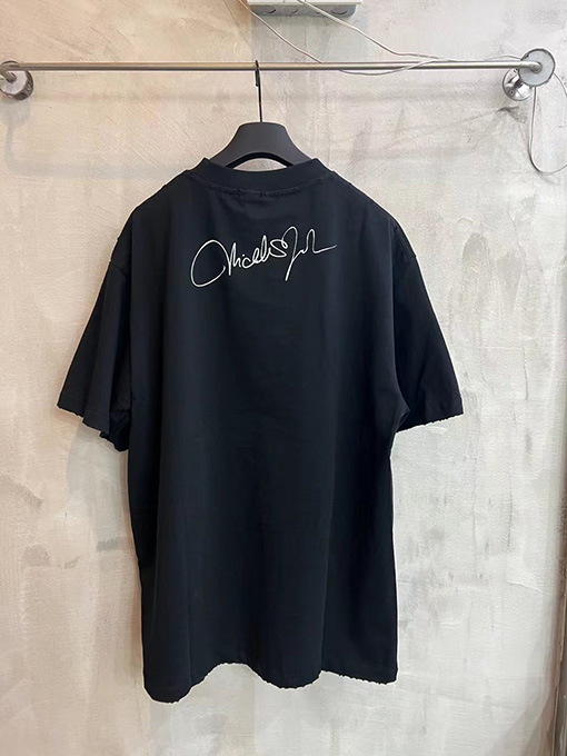 バレンシアガコピープリント半袖tシャツ