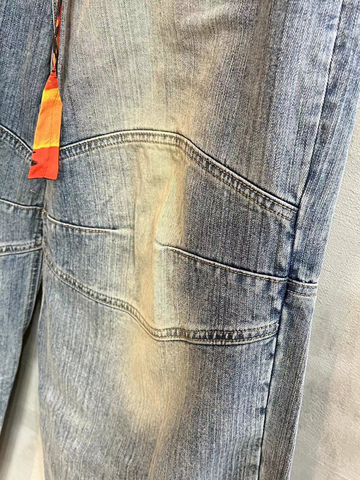 バレンシアガ25ss新しいBalenciagaシルエットデニムパンツ