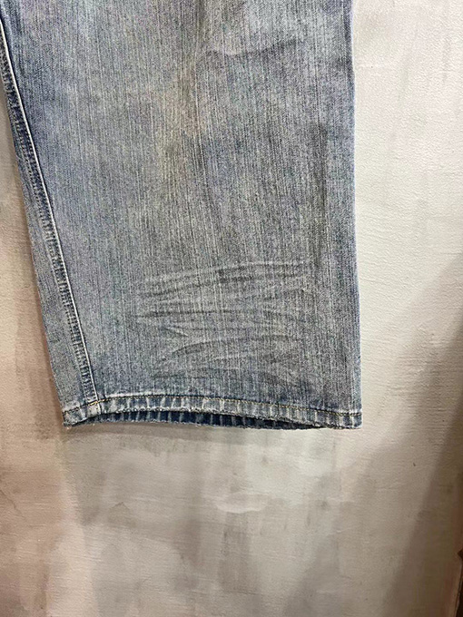 バレンシアガ25ss新しいBalenciagaシルエットデニムパンツ