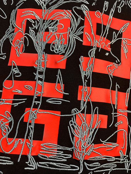 ジバンシイTOMOコラボ クルーネック半袖Tシャツ