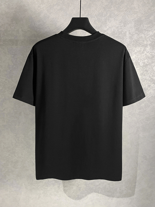 ディオールコピーロゴプリント クルーネック半袖Tシャツ