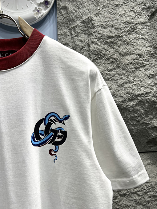 グッチスーパーコピー新しい限定半袖Tシャツ