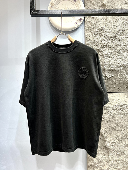 クロムハーツ刺繍文字半袖Tシャツ