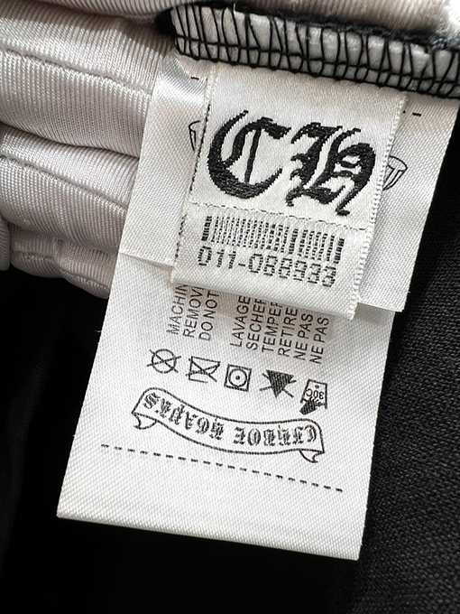 クロムハーツ刺繍文字半袖Tシャツ