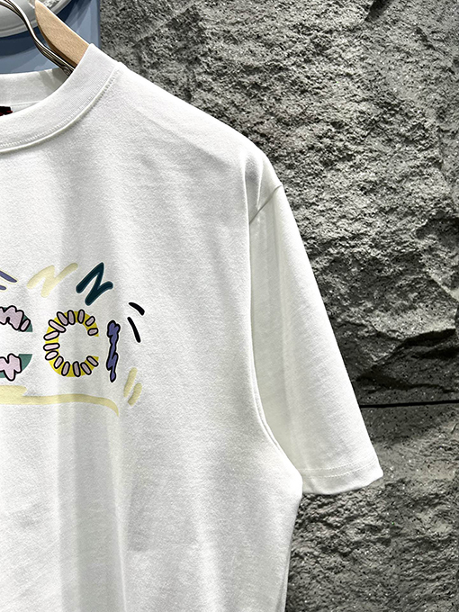 グッチ新しい花柄プリント文字半袖Tシャツ