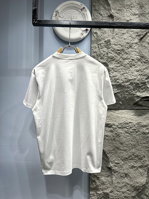 フェンディ新しいプリント半袖Tシャツ
