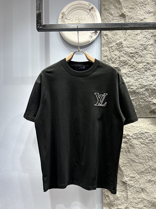 ルイヴィトンクラシックロゴ半袖Tシャツ