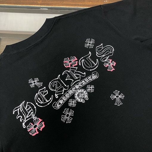 クロムハーツスーパーコピーファッションカジュアル半袖Tシャツ