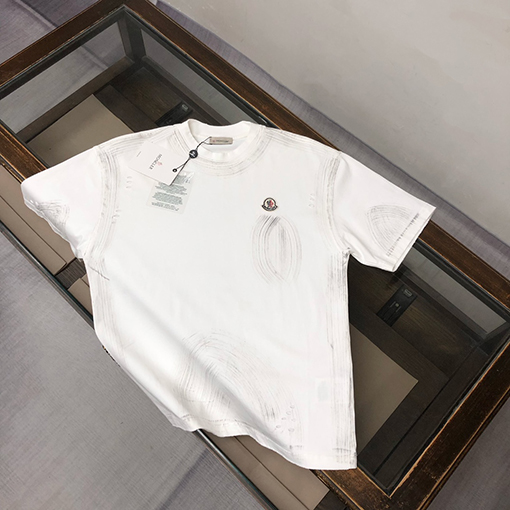 モンクレールクルーネック半袖Tシャツ