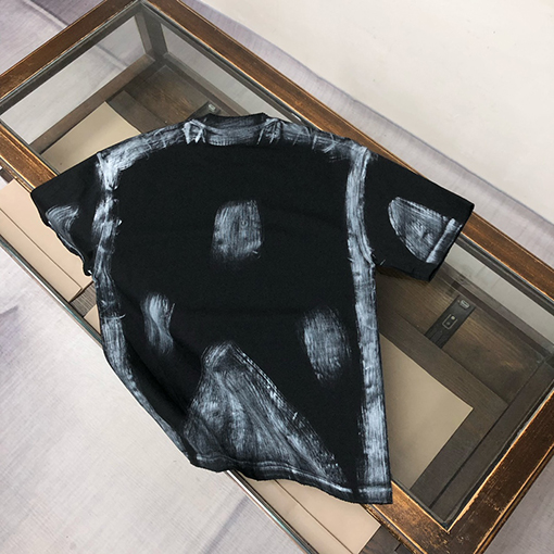 モンクレール新しい水洗いラウンドネック半袖Tシャツ