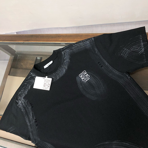 ロエベコピークルーネック半袖Tシャツ