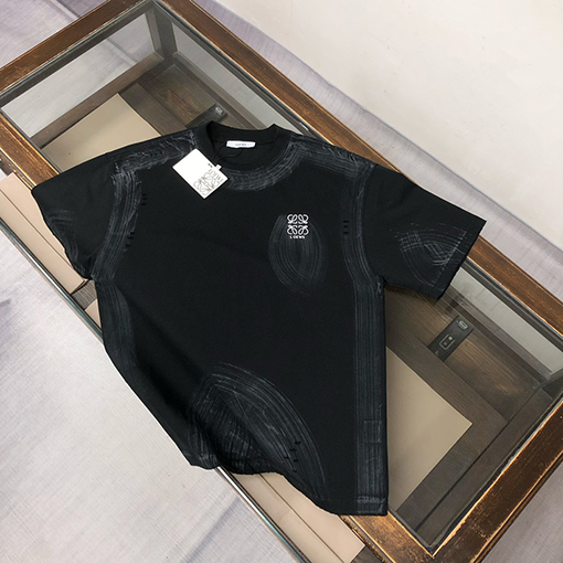 ロエベコピークルーネック半袖Tシャツ