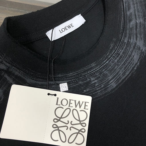 ロエベコピークルーネック半袖Tシャツ