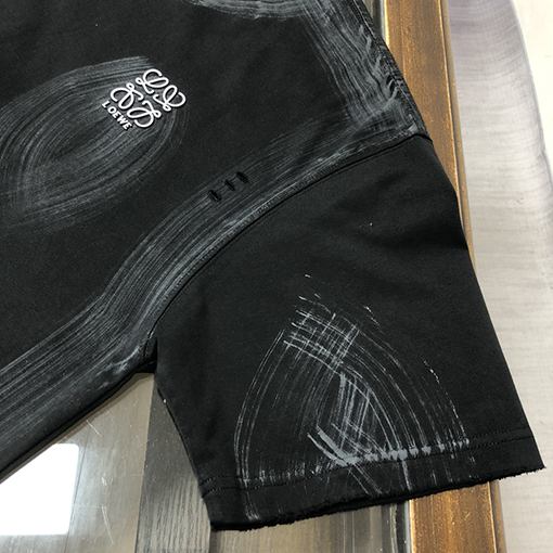 ロエベコピークルーネック半袖Tシャツ