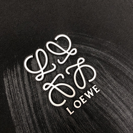 ロエベコピークルーネック半袖Tシャツ