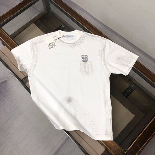 ロエベコピークルーネック半袖Tシャツ