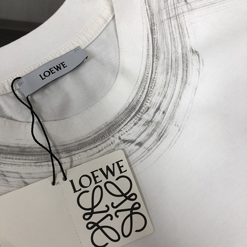 ロエベコピークルーネック半袖Tシャツ