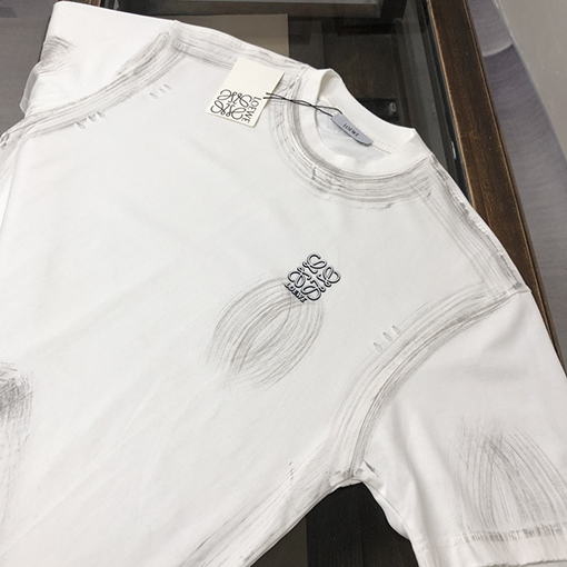 ロエベコピークルーネック半袖Tシャツ