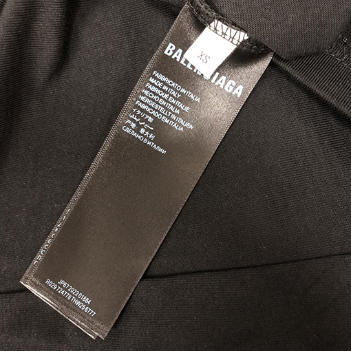 バレンシアガ25ssカップルラウンドネック半袖Tシャツ