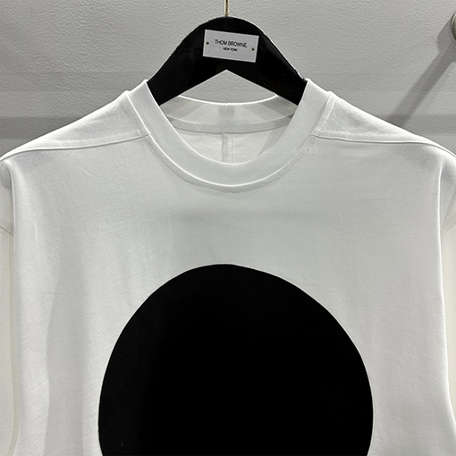 リックオウエンススーパーコピー新しい大きな丸い半袖Tシャツ