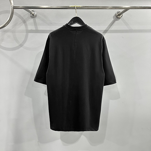 リックオウエンススーパーコピー新しい大きな丸い半袖Tシャツ