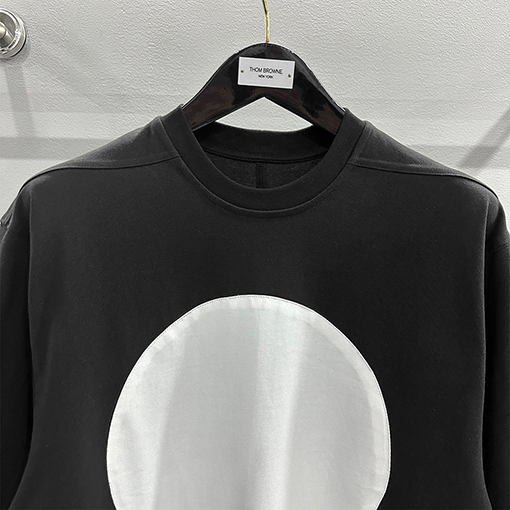 リックオウエンススーパーコピー新しい大きな丸い半袖Tシャツ