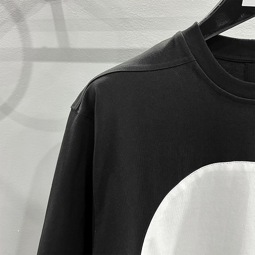 リックオウエンススーパーコピー新しい大きな丸い半袖Tシャツ
