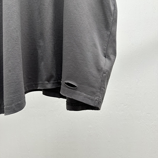 バレンシアガコピーHUMANプリント半袖Tシャツ